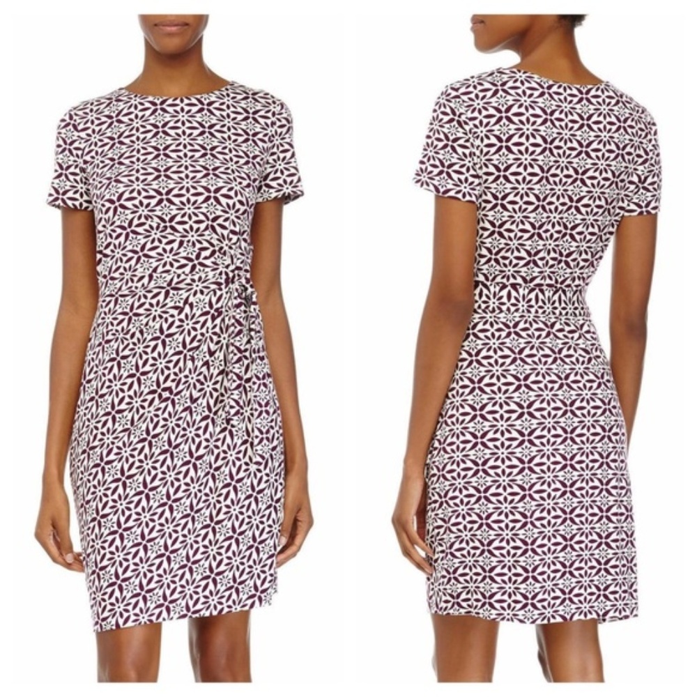 Diane Von Furstenberg Zoe Dress Moroccan Floral